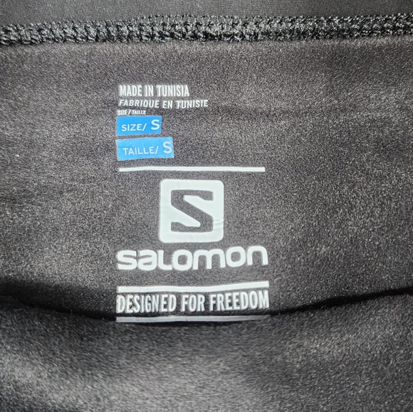 Salomon Trail/Outdoor/ Windstopper Tights Womens Size Small NWT - Picture 9 of 9
